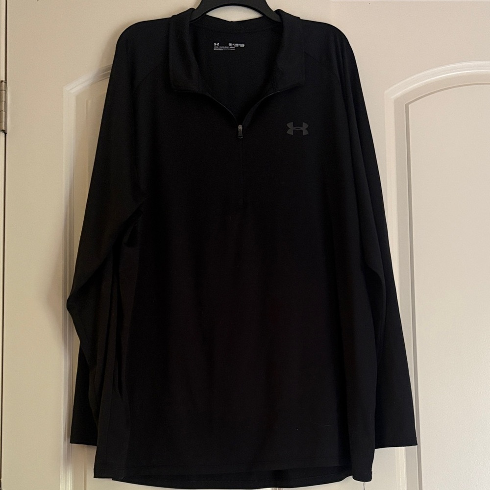Under Armour Black Half-Zip Performance Pullover